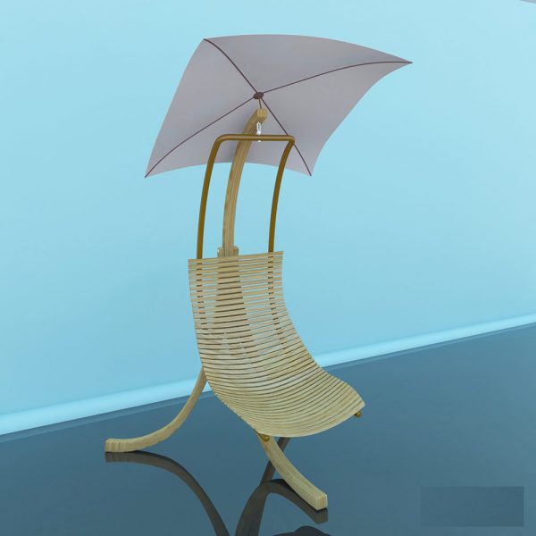 Silla de Playa (Modelo 3D) - Imagen 3