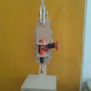 Soporte para Taladro BANCO CASERO (PLANOS)