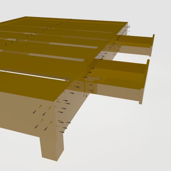 Base de cama (Modelo 3D) ***Precios en Dolares*** - Imagen 5