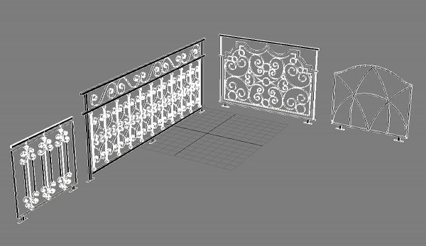 Barandales Artísticos 3DMax 2011 - Imagen 8