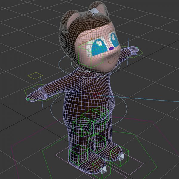 BEAR KID (Rigged 3D MODEL) - Imagen 12