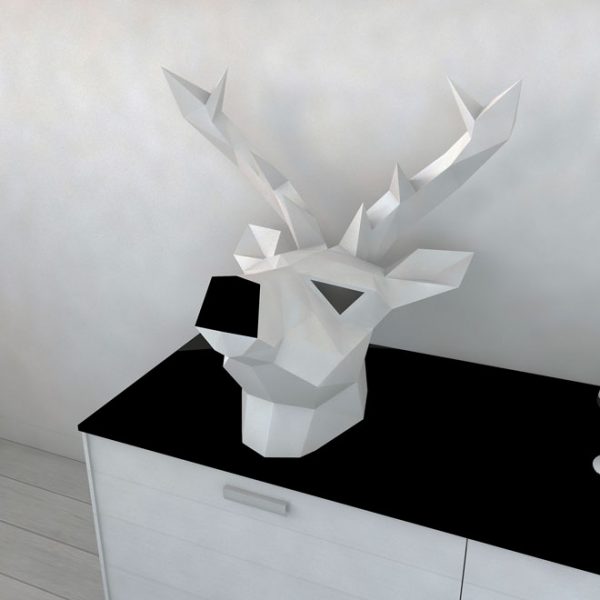 Máscara Venado Papercraft - Imagen 7