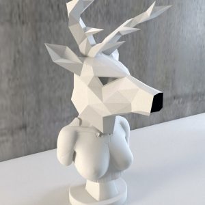 Máscara Venado Papercraft