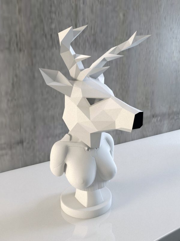 Máscara Venado Papercraft