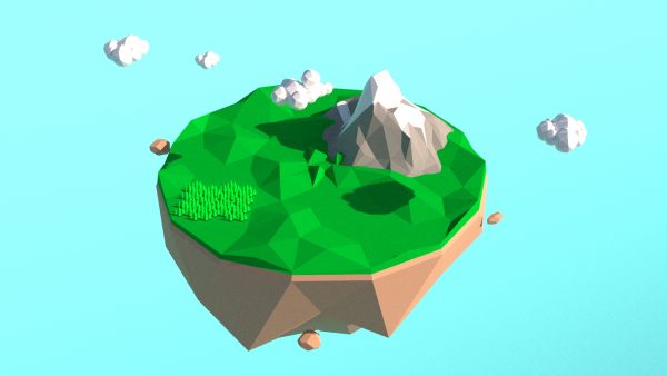 Low Poly Island 3D MODEL ***Precios en dolares*** - Imagen 3