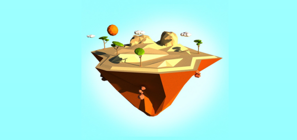 Island Low Poly 2 - Imagen 2
