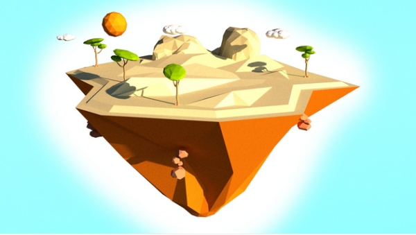 Island Low Poly 2
